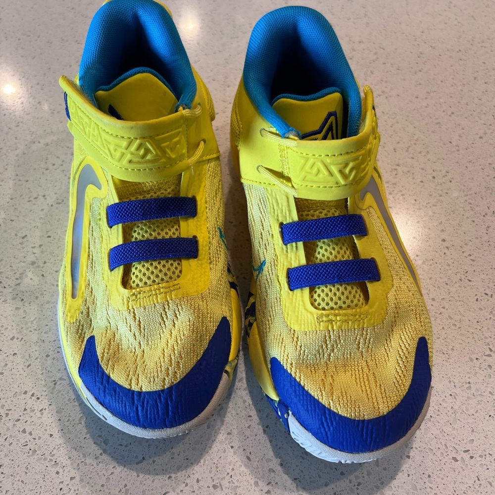 Nike Blue and Yellow Sneakers